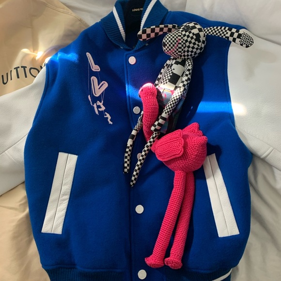 LOUIS VUITTON PUPPET BASEBALL JACKET - Picture 1 of 3